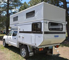 4 Wheel Campers Flat Bed Camper on Ute Bed